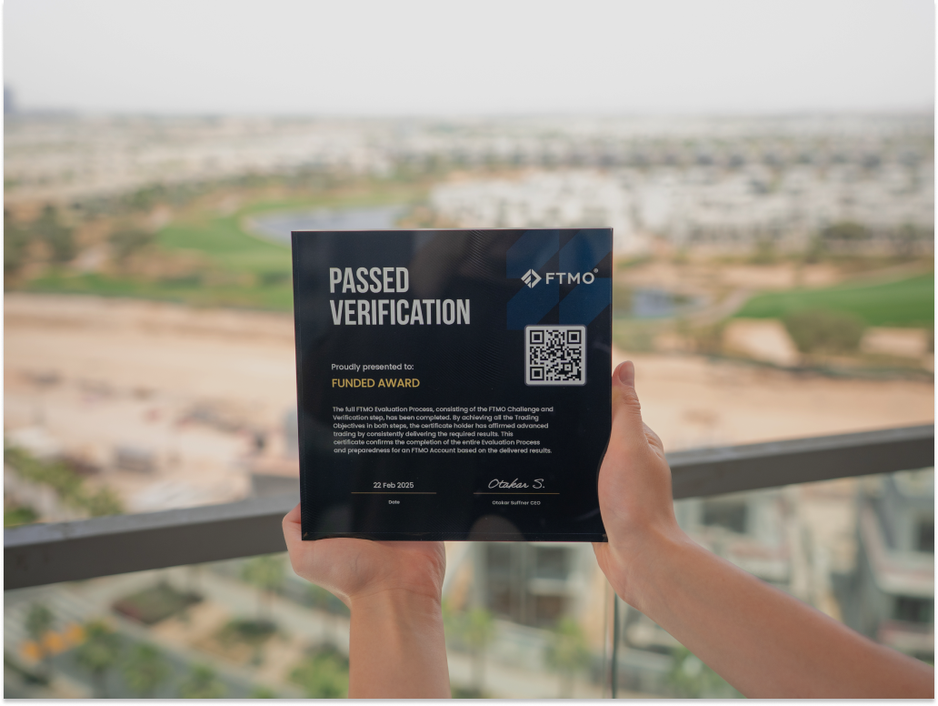 Funded Award x FTMO: Celebrate Your Funded Trader Achievement