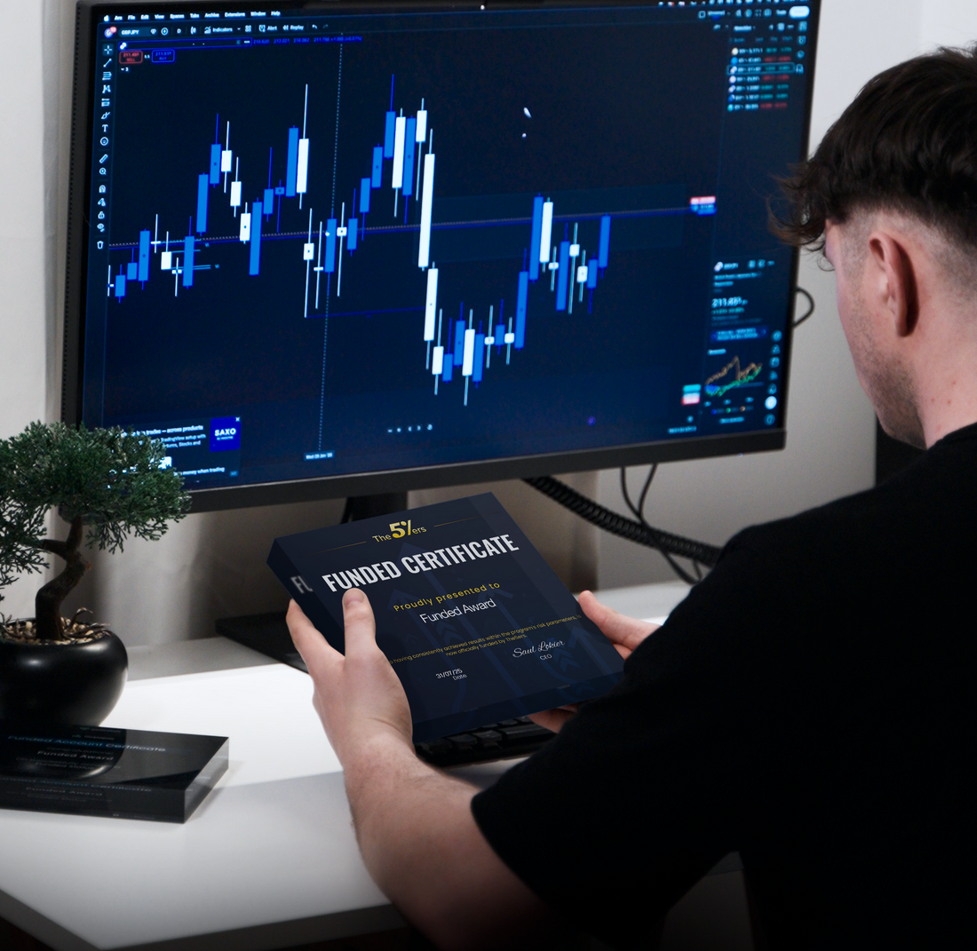 The5ers Certificate Plaque — You Became That Trader