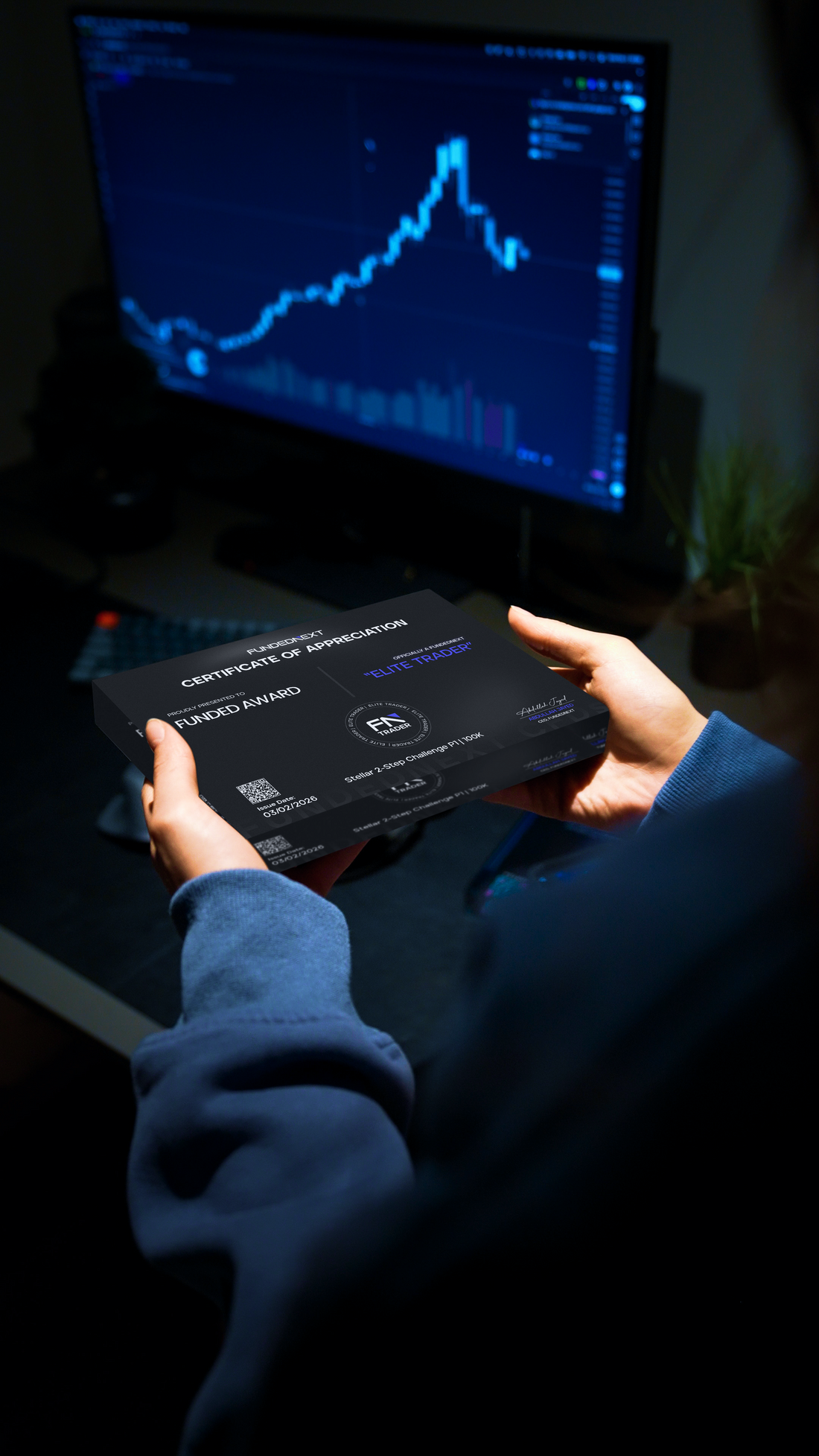 FundedNext Funded — Frame the Certificate, Not Just the Memory