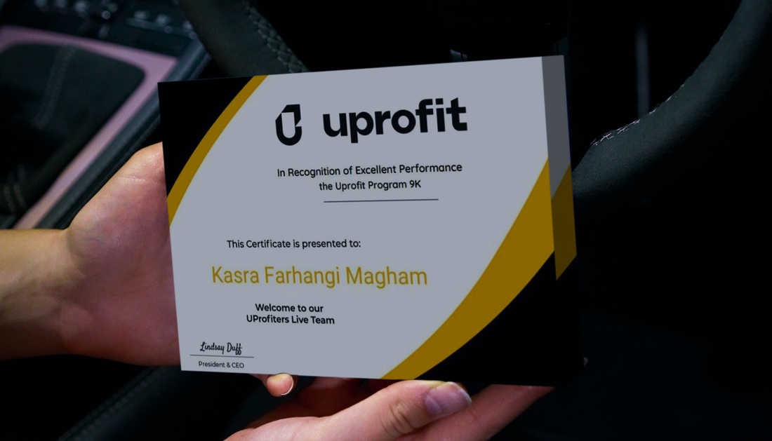 UProfit Plaque. You Scaled the Account. Now Scale the Proof.