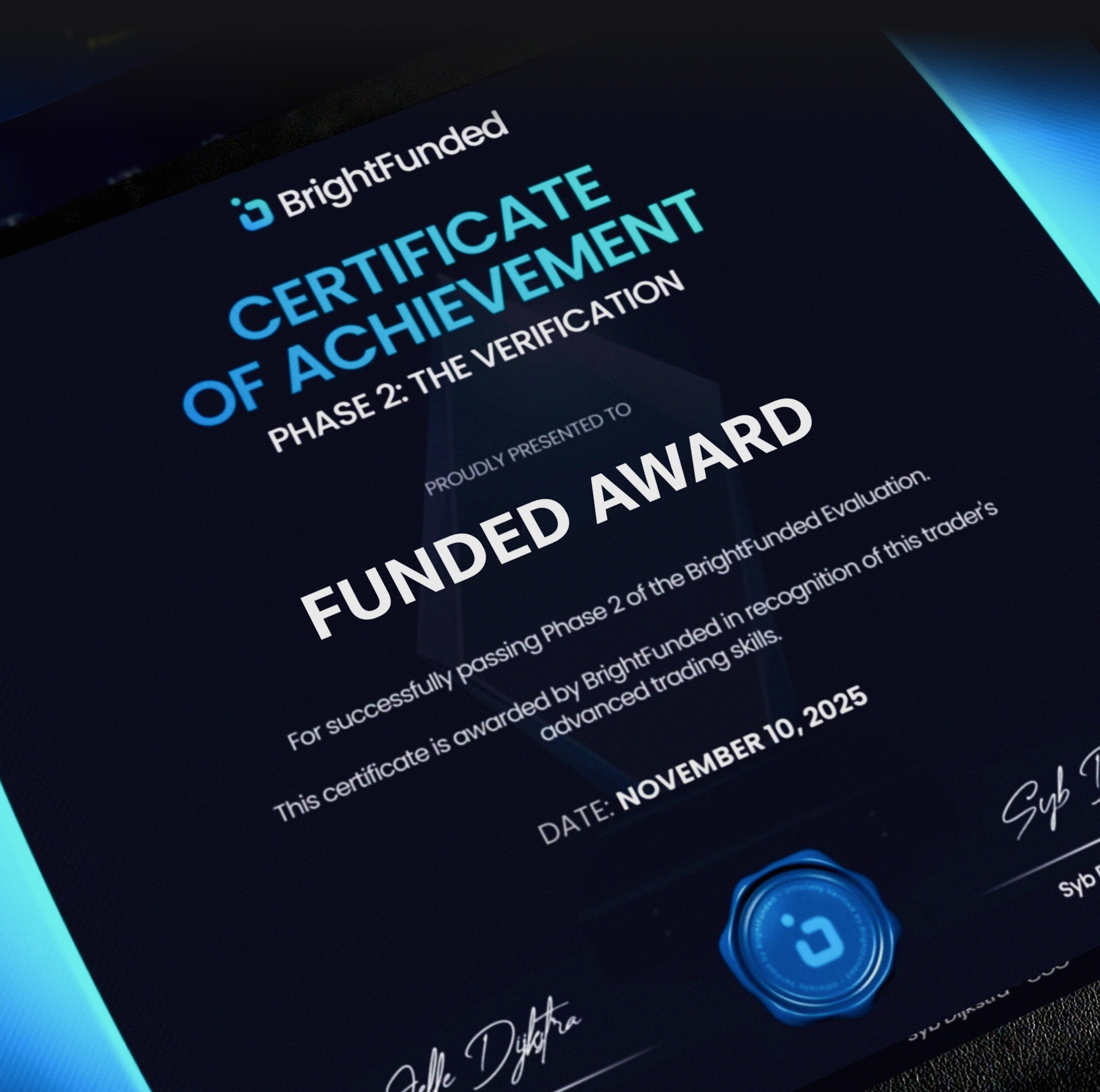 BrightFunded AWARD