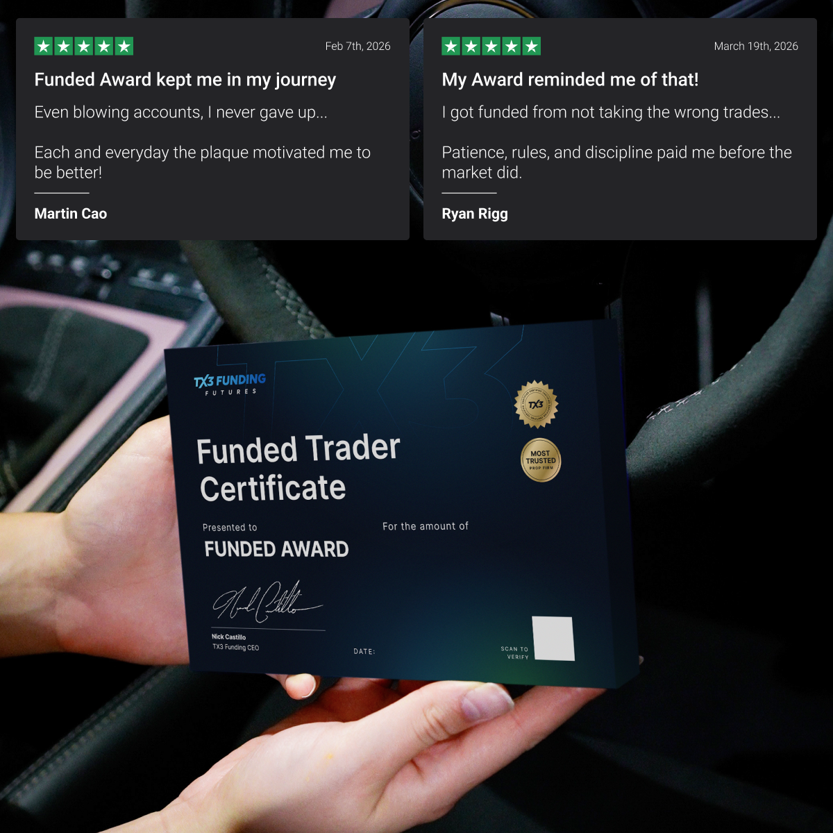 TX3 Funding AWARD