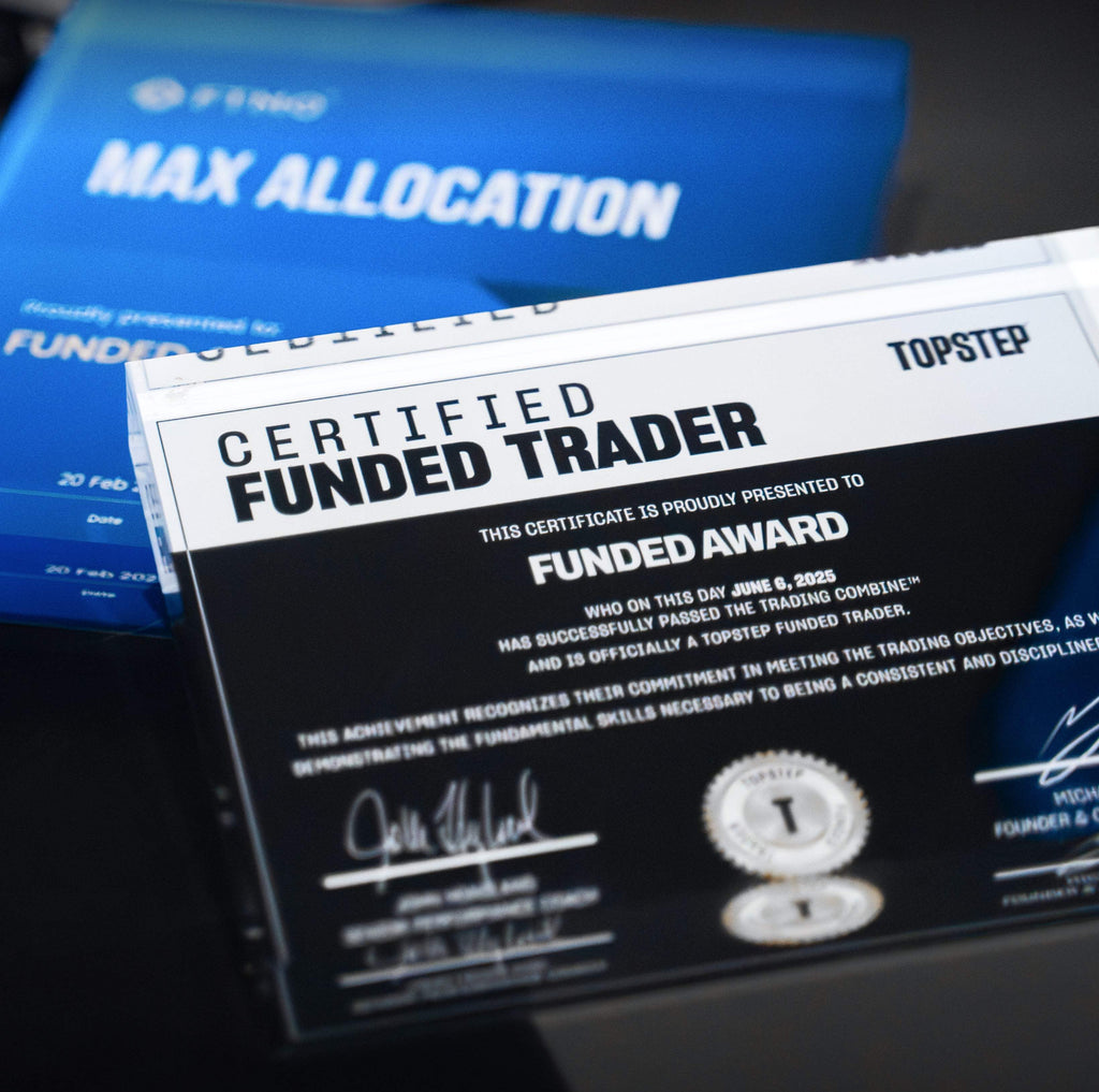 FundedAwardcloseupTopStepplaque-2 - Funded Award