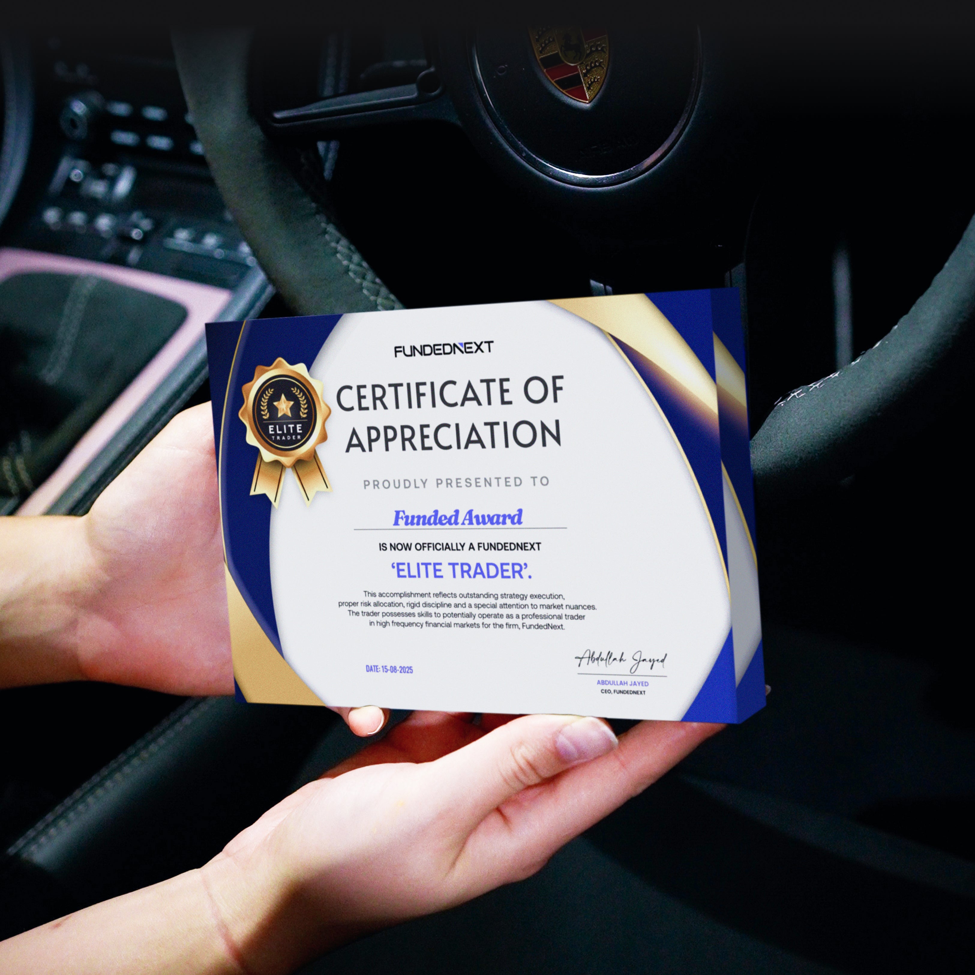 FundedNext AWARD