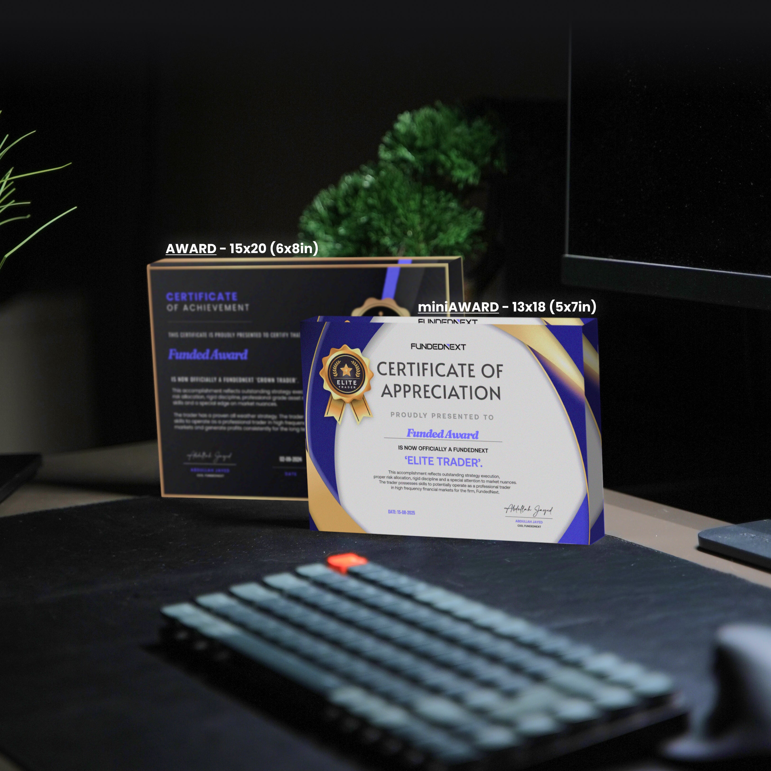 FundedNext AWARD