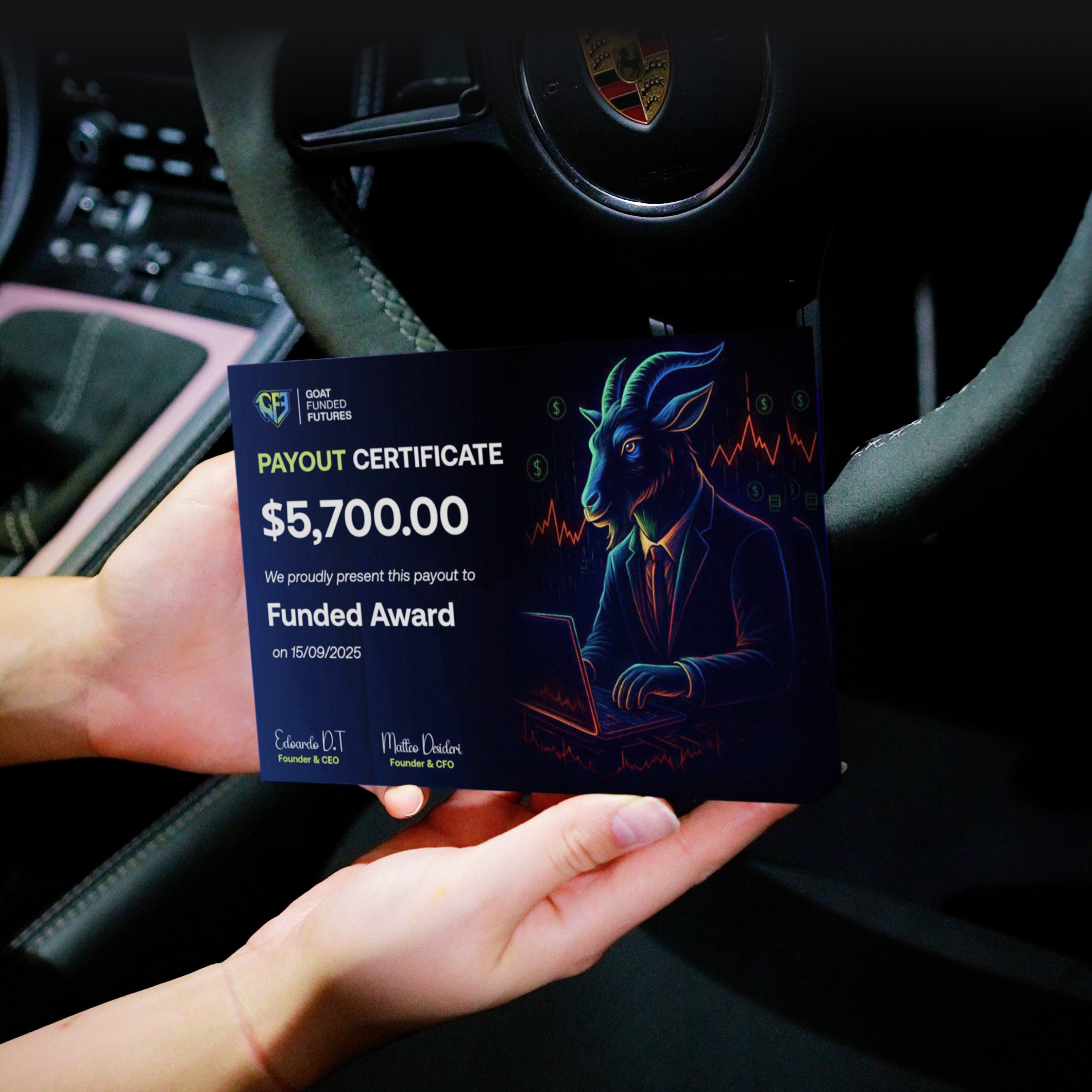 Goat Funded Futures AWARD