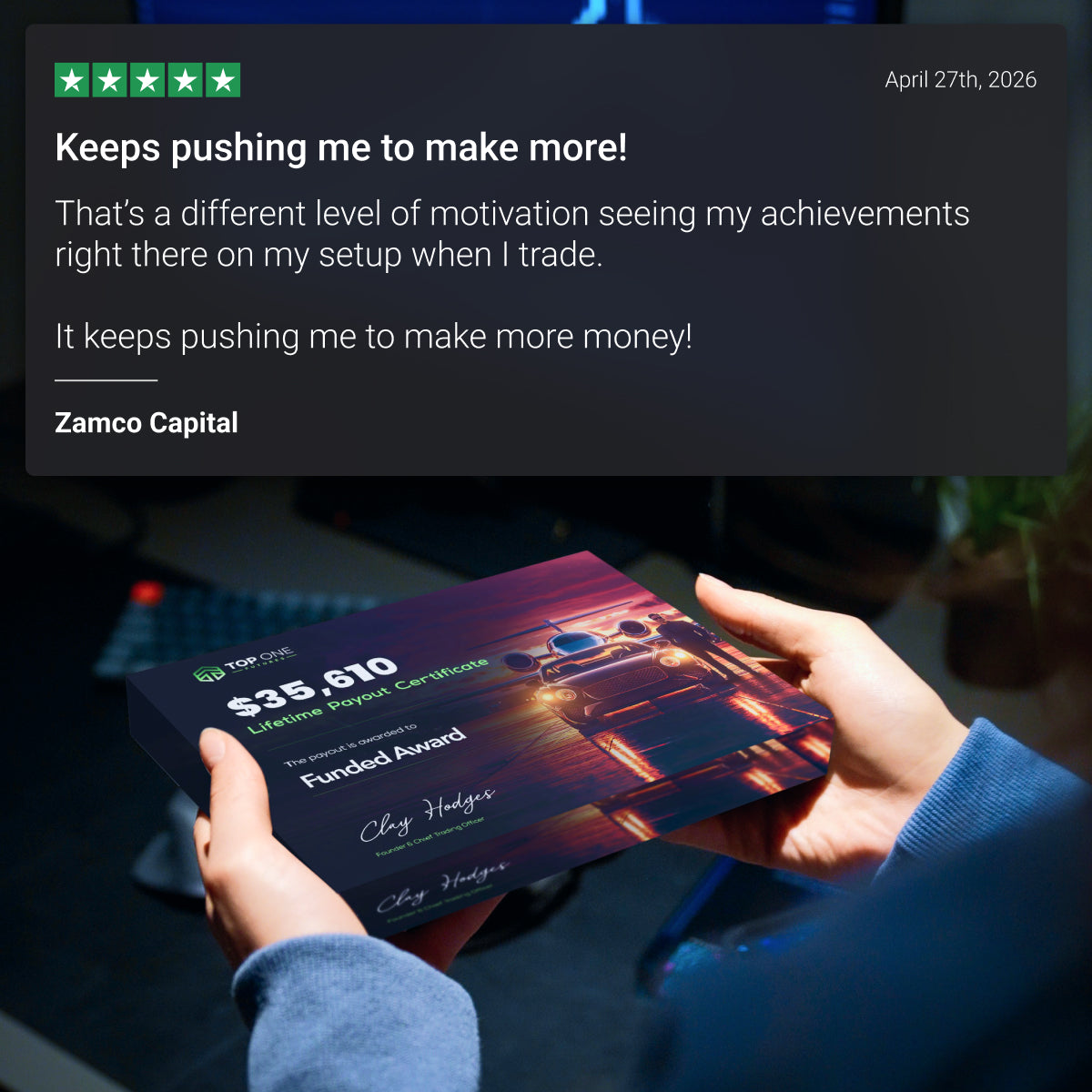 TopOne Futures AWARD