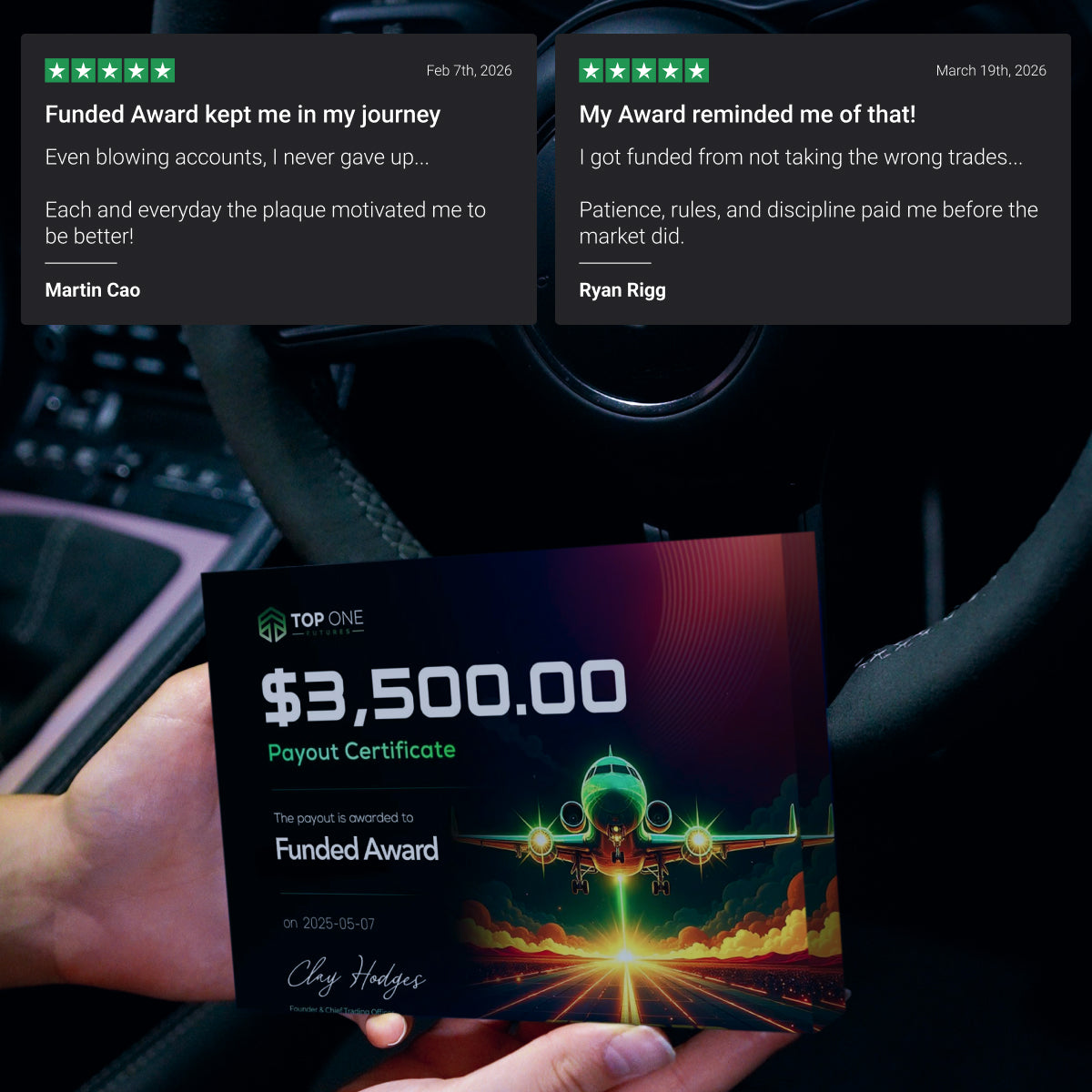 TopOne Futures AWARD