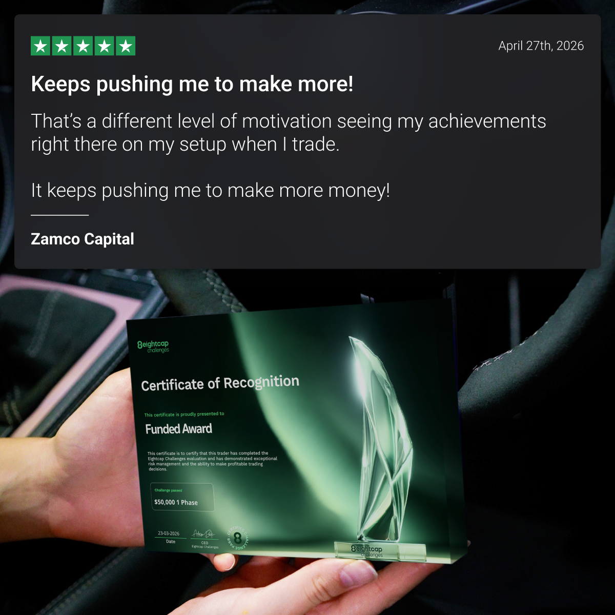 Eightcap AWARD